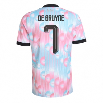 Billige Fotballdrakt Belgia Kevin De Bruyne #7 Replika Bortedrakt VM 2026 Kortermet